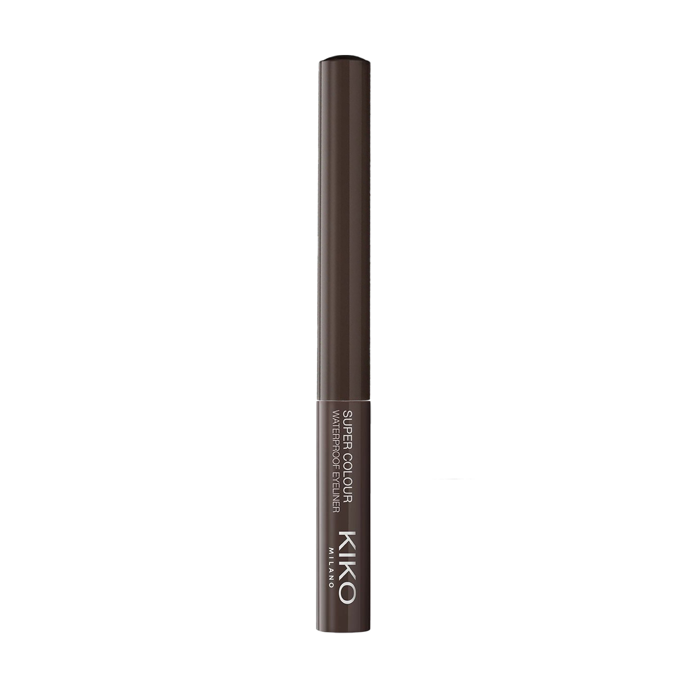 Уцінка! Водостійка рідка підводка для очей Kiko Milano Super Colour Eyeliner 09 Dark Brown, 1.7 мл