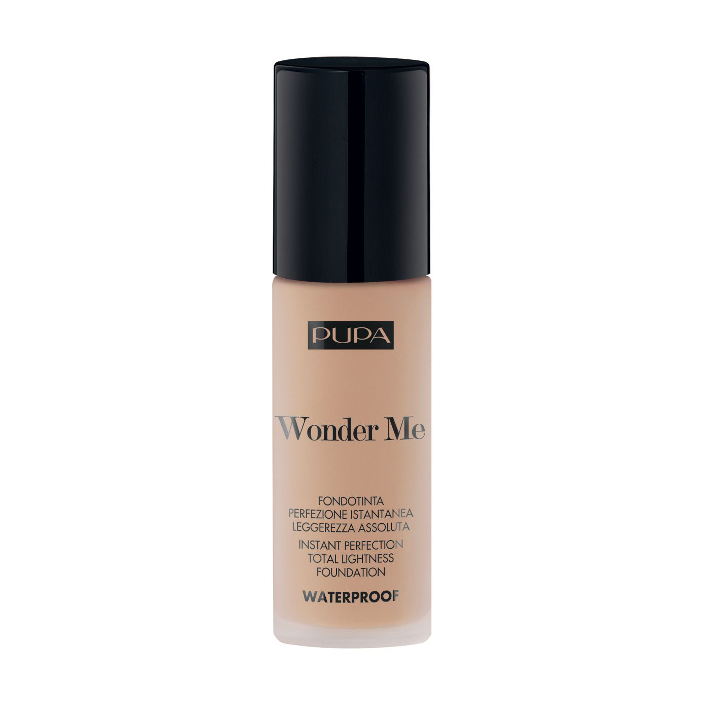 Водостійка тональна основа для обличчя Pupa Waterproof Wonder Me Fluid Foundation, 040 Honey Gold, 30 мл